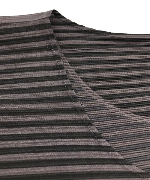 PLEATS PLEASE（プリーツプリーズ）PLEATS PLEASE (プリーツプリーズ) ノースリーブロングカットソー グレー サイズ:3の古着・服飾アイテム