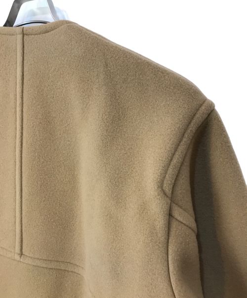 YLEVE（イレーヴ）YLEVE (イレーヴ) ウールモッサーコート ブラウンの古着・服飾アイテム