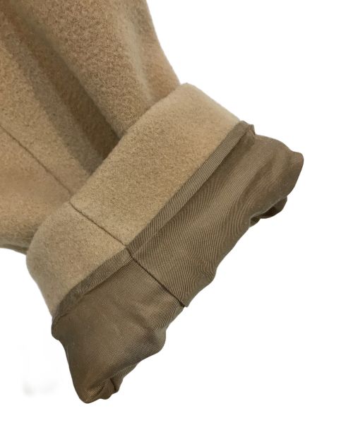 YLEVE（イレーヴ）YLEVE (イレーヴ) ウールモッサーコート ブラウンの古着・服飾アイテム