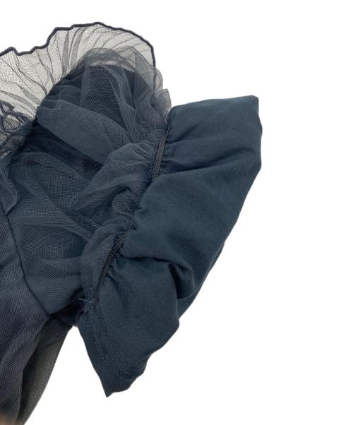 Snidel（スナイデル）Snidel (スナイデル) ボリュームギャザーフリルオフショルブラウス グレー サイズ:Fの古着・服飾アイテム