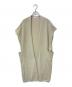 evam eva（エヴァムエヴァ）の古着「coil yam robe vest」｜ベージュ