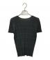 PLEATS PLEASE (プリーツプリーズ) プリーツ Tシャツ ブラック サイズ:3：10000円