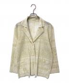 PLEATS PLEASEプリーツプリーズ）の古着「プリーツジャケット」｜アイボリー