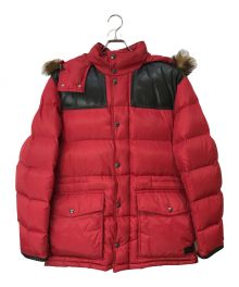 COACH（コーチ）の古着「ダウンジャケット」｜ブラック×レッド