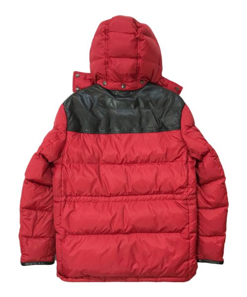 COACH（コーチ）COACH (コーチ) ダウンジャケット ブラック×レッド サイズ:Mの古着・服飾アイテム