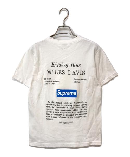 SUPREME（シュプリーム）SUPREME (シュプリーム) 08FW Miles Davis Kind Of Blue Tee ホワイト サイズ:Sの古着・服飾アイテム