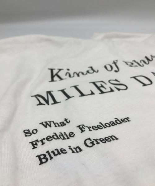 SUPREME（シュプリーム）SUPREME (シュプリーム) 08FW Miles Davis Kind Of Blue Tee ホワイト サイズ:Sの古着・服飾アイテム