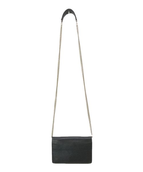 GUCCI（グッチ）GUCCI (グッチ) インターロッキングG ソーホー チェーンウォレット ショルダーバッグ ブラック サイズ:-の古着・服飾アイテム