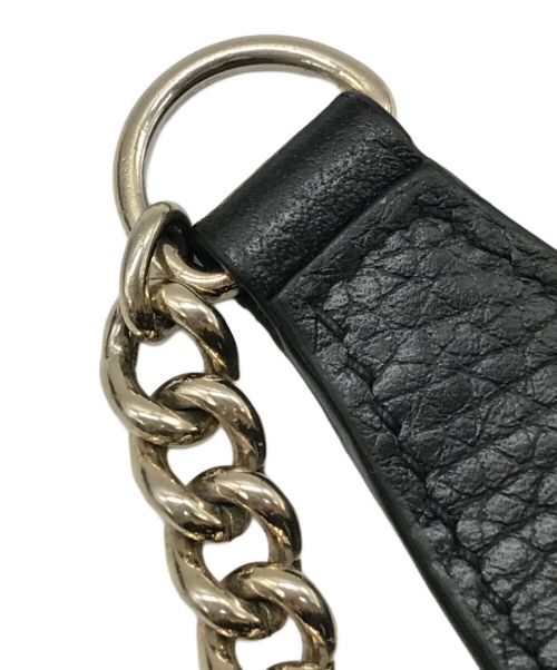 GUCCI（グッチ）GUCCI (グッチ) インターロッキングG ソーホー チェーンウォレット ショルダーバッグ ブラック サイズ:-の古着・服飾アイテム
