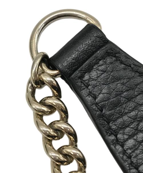 GUCCI（グッチ）GUCCI (グッチ) インターロッキングG ソーホー チェーンウォレット ショルダーバッグ ブラック サイズ:-の古着・服飾アイテム