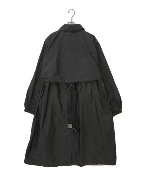 PRADA（プラダ）PRADA (プラダ) RE-NYLON 2WAYロングコート ブラック サイズ:36の古着・服飾アイテム