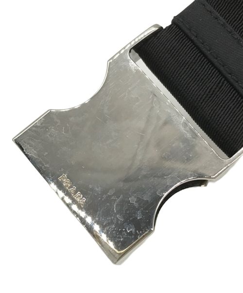 PRADA（プラダ）PRADA (プラダ) RE-NYLON 2WAYロングコート ブラック サイズ:36の古着・服飾アイテム