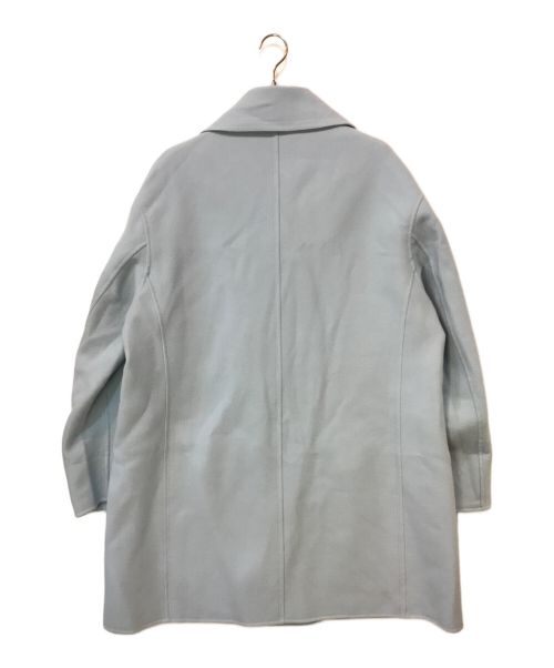MADISON BLUE（マディソンブルー）MADISON BLUE (マディソンブルー) RV BIG PEA CT MELTON コート スカイブルー サイズ:00(F)の古着・服飾アイテム