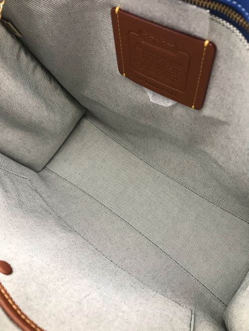 COACH（コーチ）COACH (コーチ) カシン キャリー 32 バッグ ブルー サイズ:-の古着・服飾アイテム