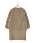 MICA&DEAL (マイカ＆ディール) ドロップショルダーボアコート ブラウン サイズ:FREE：6000円