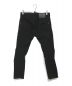 DSQUARED2 (ディースクエアード) Tidy biker jean 立体裁断 デニムパンツ ブラック サイズ:42：11000円