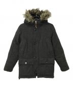 Eddie Bauerエディーバウアー）の古着「ポーラーパーカー ウールダウンジャケット」｜グレー