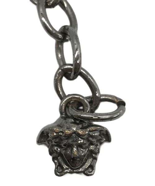 VERSACE（ヴェルサーチェ）VERSACE (ヴェルサーチ) NECKLACE METAL GRECA シルバーの古着・服飾アイテム
