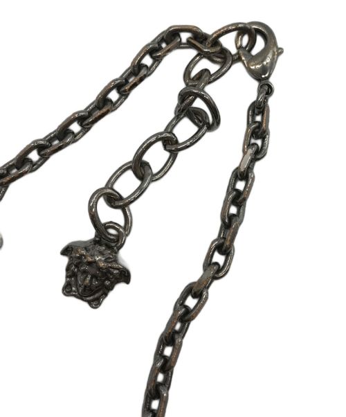 VERSACE（ヴェルサーチェ）VERSACE (ヴェルサーチ) NECKLACE METAL GRECA シルバーの古着・服飾アイテム