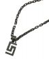VERSACE（ヴェルサーチ）の古着「NECKLACE METAL GRECA」｜シルバー