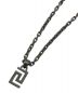VERSACE (ヴェルサーチ) NECKLACE METAL GRECA シルバー：9000円