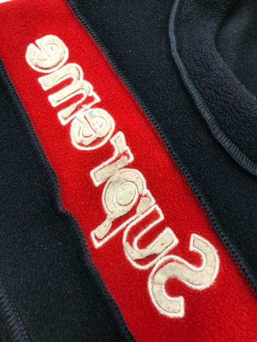 SUPREME（シュプリーム）SUPREME (シュプリーム) 18AW Polartec Balaclava ヘッドウォーマー ネイビー×レッド サイズ:-の古着・服飾アイテム
