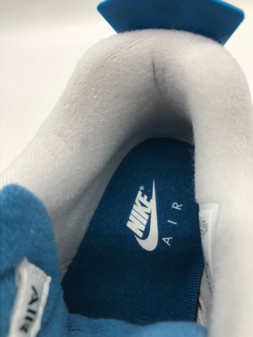 NIKE（ナイキ）NIKE (ナイキ) AIR JORDAN 4 RETRO(エアジョーダン 4 レトロ)/ローカットスニーカー OFF-WHITE/MILITARY BLUE サイズ:US10.5の古着・服飾アイテム