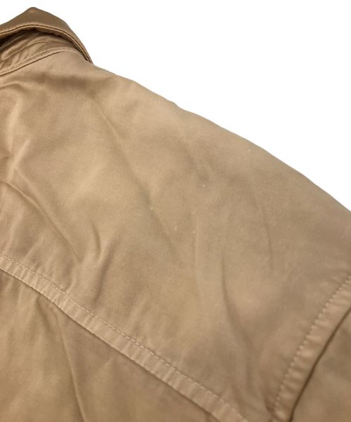 DIESEL（ディーゼル）DIESEL (ディーゼル) スナップボタンシャツ ベージュ サイズ:Mの古着・服飾アイテム