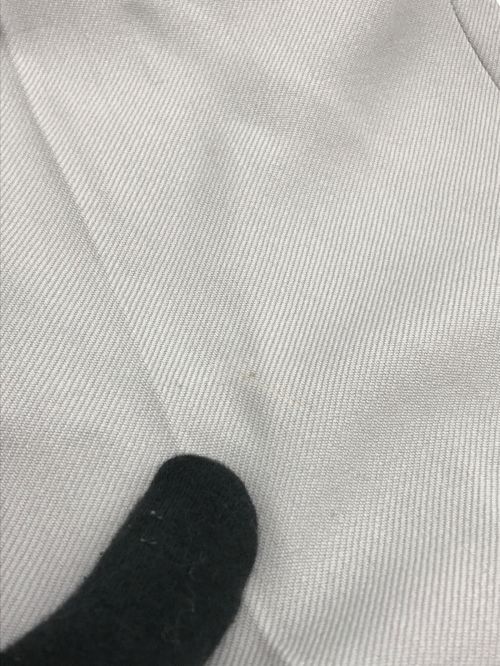 Mame Kurogouchi（マメクロゴウチ）Mame Kurogouchi (マメクロゴウチ) ハイウエストセンタークリースウールパンツ グレー サイズ:2の古着・服飾アイテム