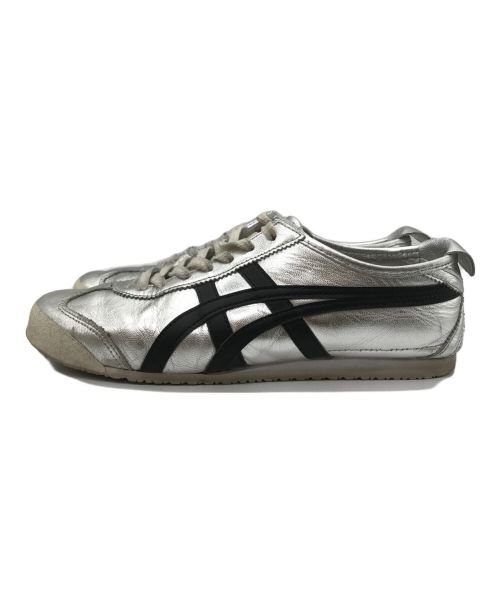 Onitsuka Tiger（オニツカタイガー）Onitsuka Tiger (オニツカタイガー) MEXICO 66ローカットスニーカー シルバー サイズ:26.0の古着・服飾アイテム