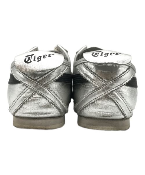 Onitsuka Tiger（オニツカタイガー）Onitsuka Tiger (オニツカタイガー) MEXICO 66ローカットスニーカー シルバー サイズ:26.0の古着・服飾アイテム