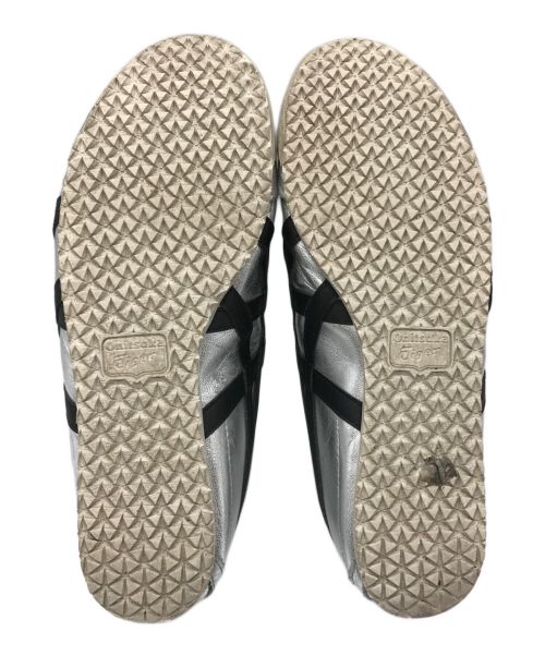 Onitsuka Tiger（オニツカタイガー）Onitsuka Tiger (オニツカタイガー) MEXICO 66ローカットスニーカー シルバー サイズ:26.0の古着・服飾アイテム