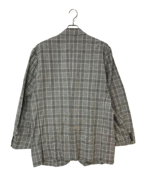ADULT ORIENTED ROBES（アダルトオリエンテッドローブス）ADULT ORIENTED ROBES (アダルトオリエンテッドローブス) グレンチェックSHADE テーラードジャケット グレー サイズ:5の古着・服飾アイテム