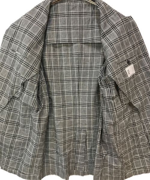 ADULT ORIENTED ROBES（アダルトオリエンテッドローブス）ADULT ORIENTED ROBES (アダルトオリエンテッドローブス) グレンチェックSHADE テーラードジャケット グレー サイズ:5の古着・服飾アイテム