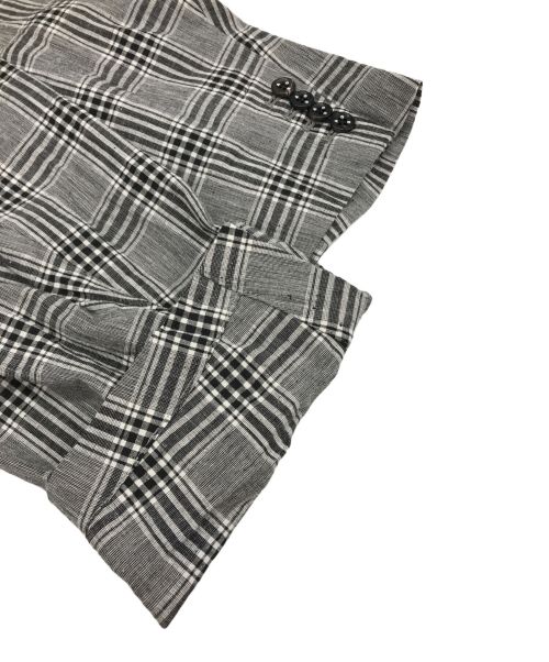 ADULT ORIENTED ROBES（アダルトオリエンテッドローブス）ADULT ORIENTED ROBES (アダルトオリエンテッドローブス) グレンチェックSHADE テーラードジャケット グレー サイズ:5の古着・服飾アイテム