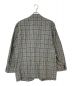ADULT ORIENTED ROBES (アダルトオリエンテッドローブス) グレンチェックSHADE テーラードジャケット グレー サイズ:5：9000円