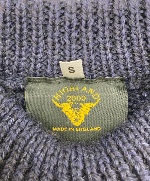 HIGHLAND2000（ハイランド2000）HIGHLAND2000 (ハイランド2000) コマンドセーター ネイビー サイズ:Sの古着・服飾アイテム