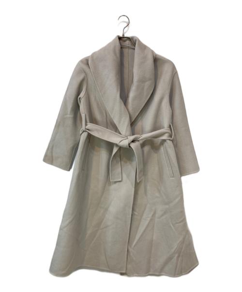 ANAYI（アナイ）ANAYI (アナイ) シャルムビーバーショールカラーコート ベージュ サイズ:36の古着・服飾アイテム