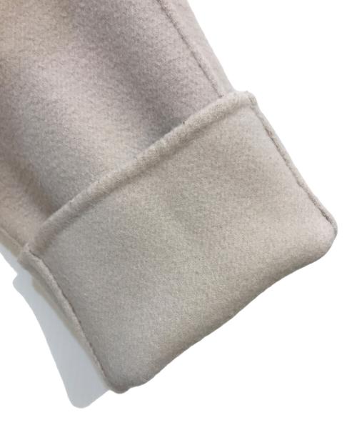 ANAYI（アナイ）ANAYI (アナイ) シャルムビーバーショールカラーコート ベージュ サイズ:36の古着・服飾アイテム