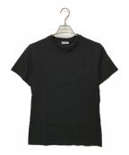 MONCLERモンクレール）の古着「GIROCOLLO ロゴワッペンTシャツ」｜ブラック