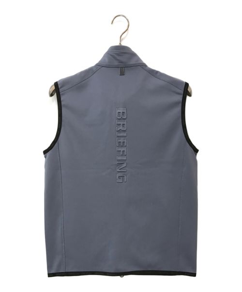 BRIEFING（ブリーフィング）BRIEFING (ブリーフィング) 3D LOGO VEST グレー サイズ:Mの古着・服飾アイテム