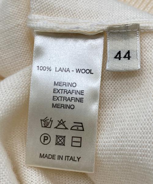 ROBERTO COLLINA（ロベルトコリーナ）ROBERTO COLLINA (ロベルトコリーナ) ウールニット ホワイト サイズ:44の古着・服飾アイテム