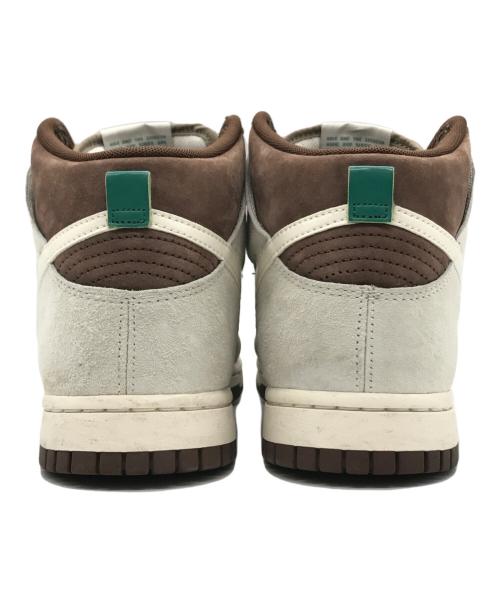 NIKE（ナイキ）NIKE (ナイキ) DUNK HI RETRO PREMIUM(ダンク ハイ レトロ プレミアム)/ハイカットスニーカー SAIL/KHAKI/LIGHT CHOCOLATE サイズ:US8.5の古着・服飾アイテム