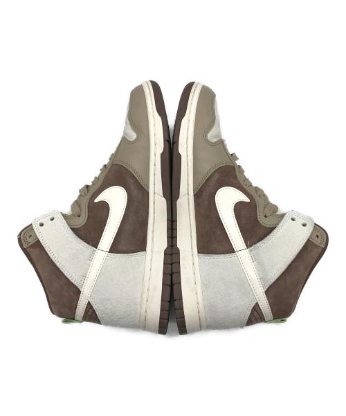 NIKE（ナイキ）NIKE (ナイキ) DUNK HI RETRO PREMIUM(ダンク ハイ レトロ プレミアム)/ハイカットスニーカー SAIL/KHAKI/LIGHT CHOCOLATE サイズ:US8.5の古着・服飾アイテム