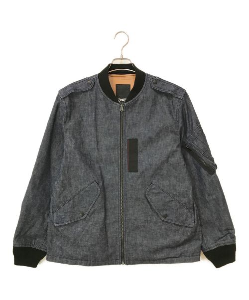 Denham（デンハム）Denham (デンハム) ジップブルゾン インディゴ サイズ:Mの古着・服飾アイテム