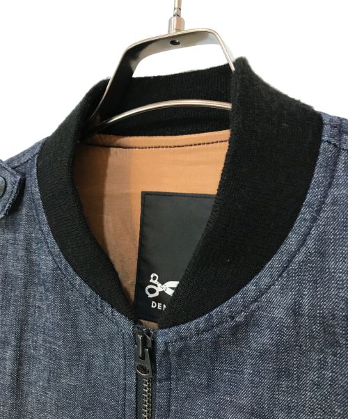 Denham（デンハム）Denham (デンハム) ジップブルゾン インディゴ サイズ:Mの古着・服飾アイテム