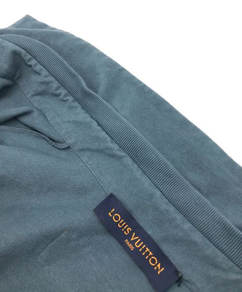 LOUIS VUITTON（ルイ ヴィトン）LOUIS VUITTON (ルイ ヴィトン) 22SS カラコラムフロックプリントジャージーシャツ ネイビー サイズ:4Lの古着・服飾アイテム