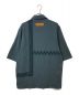 LOUIS VUITTON (ルイ ヴィトン) 22SS カラコラムフロックプリントジャージーシャツ ネイビー サイズ:4L：41000円