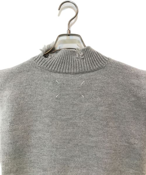 Maison Margiela（メゾンマルジェラ）Maison Margiela (メゾンマルジェラ) 19SS ダメージ加工 Gauge5 Vest グレー サイズ:Sの古着・服飾アイテム