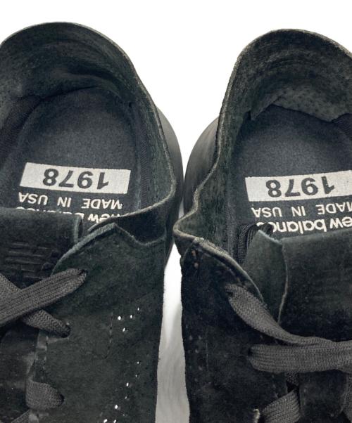 NEW BALANCE（ニューバランス）NEW BALANCE (ニューバランス) All Suede Leather ローカットスニーカー ブラック サイズ:27.5㎝の古着・服飾アイテム